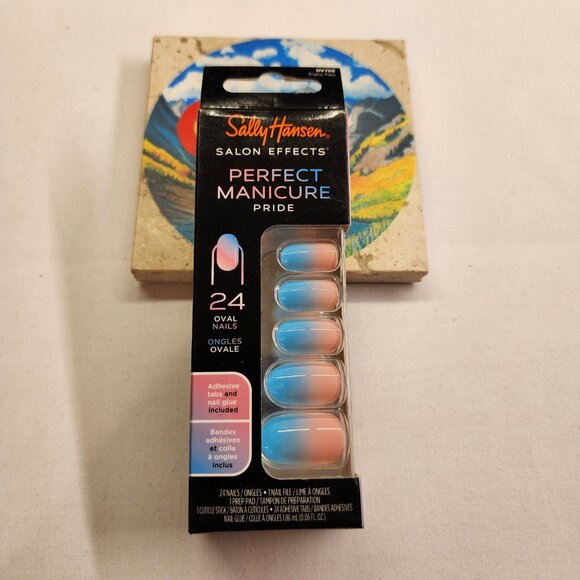Sally Hansen Salon Effects Perfect Manicure PRIDE * Trans-Tips OV750 - Picture 6 of 8